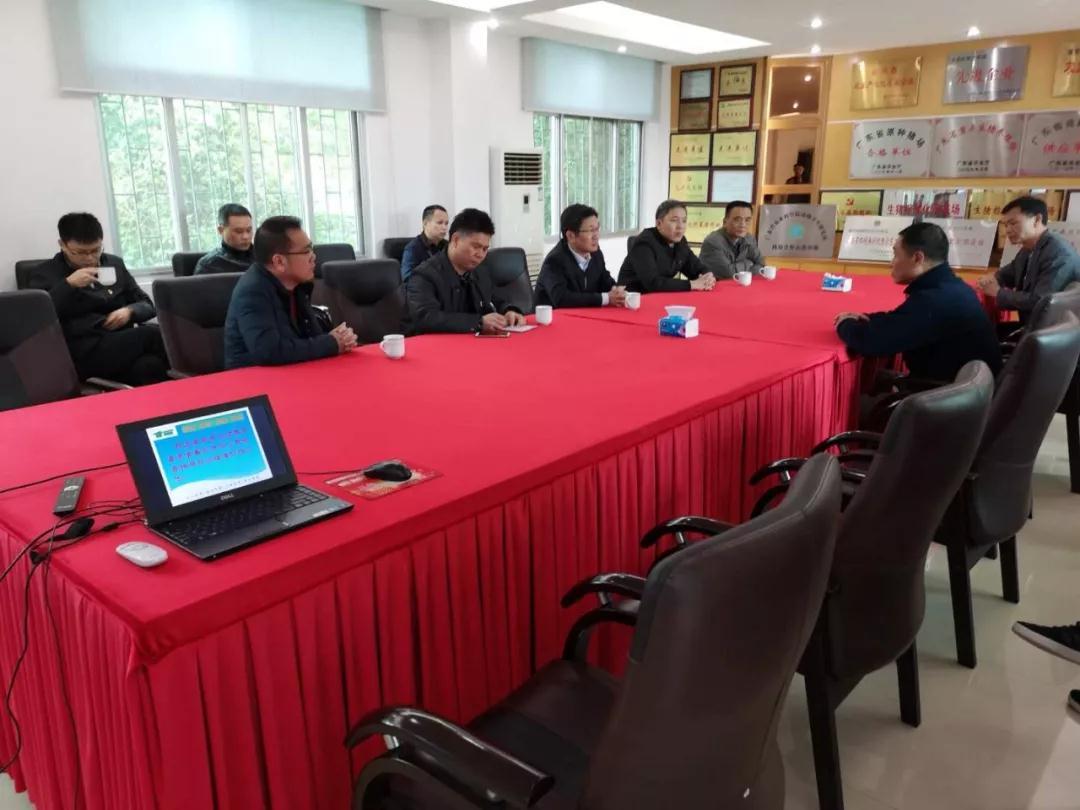 博罗县委副书记、县长陈国煌一行到泰美公司检查工作