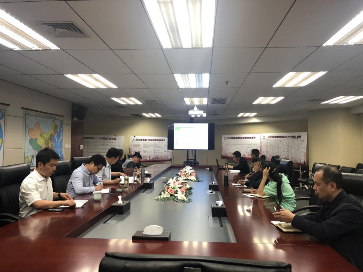公司召开月度生产经营分析会 公司召开月度生产经营分析会