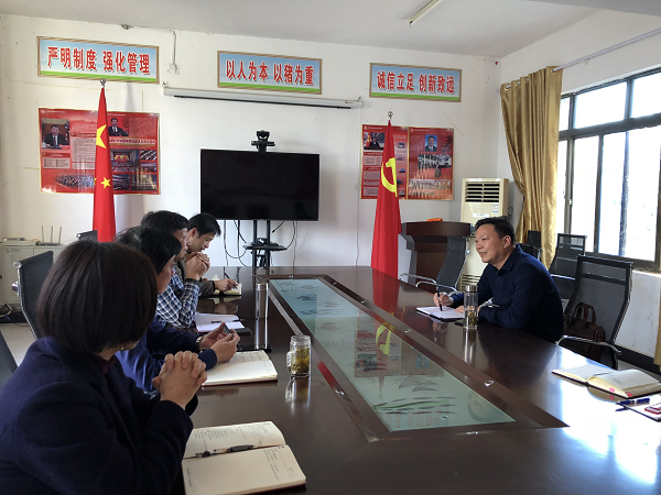 公司总经理潘向阳到龙王公司调研 公司总经理潘向阳到龙王公司调研