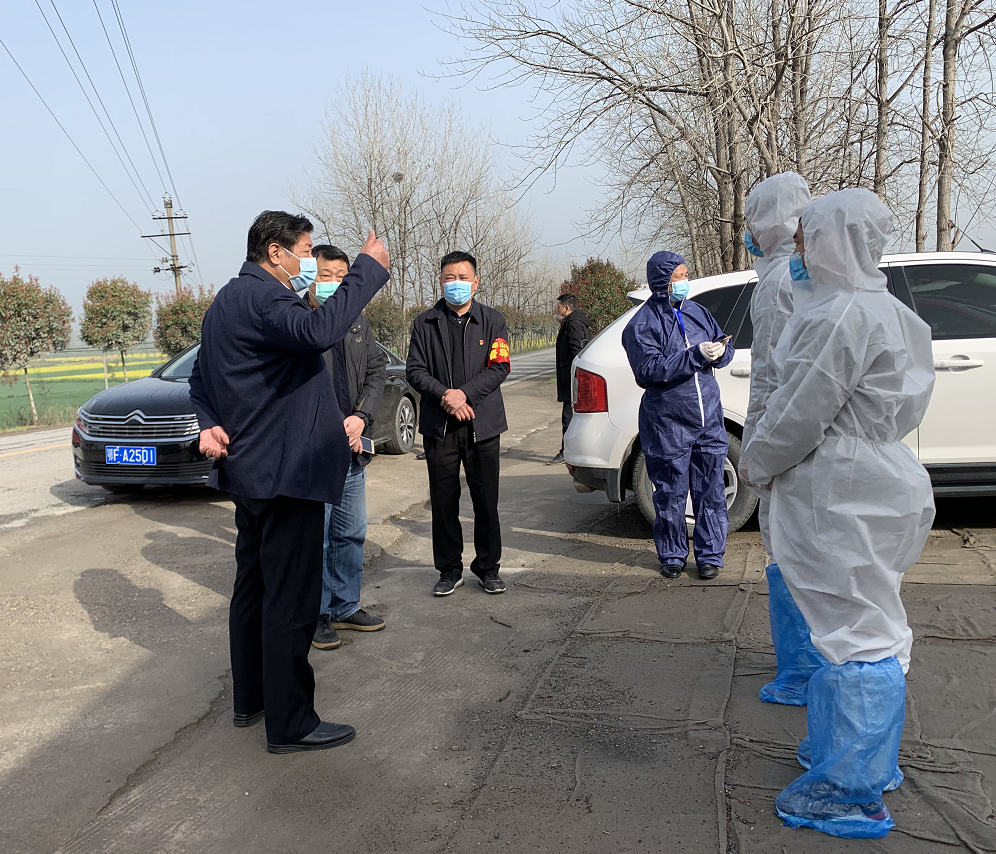 襄阳市副市长张丛玉一行莅临爵士公司检查防疫工作 襄阳市副市长张丛玉一行莅临爵士公司检查防疫工作